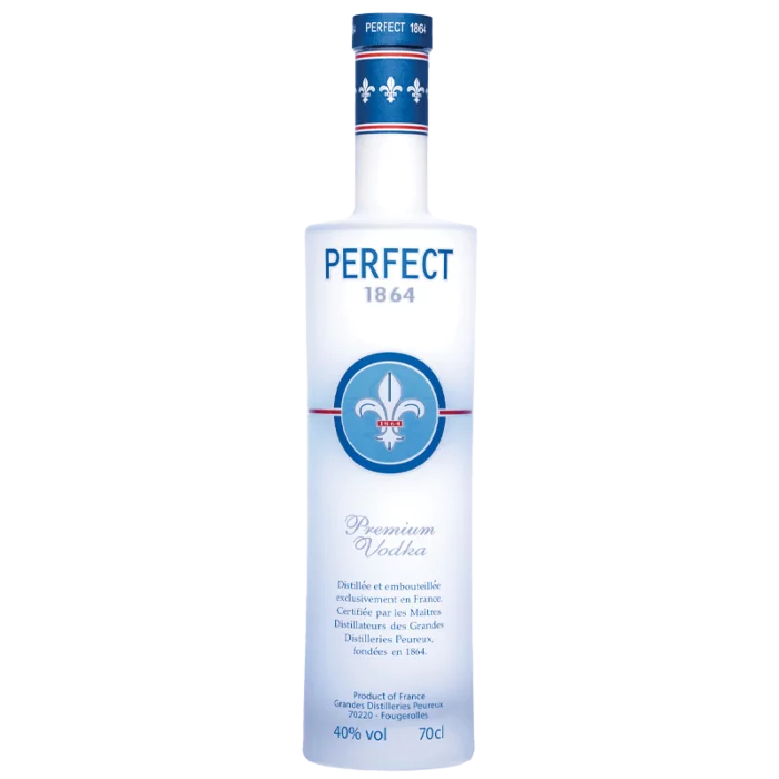 VODKA PERFECT 1864 70CL SANS COFFRET